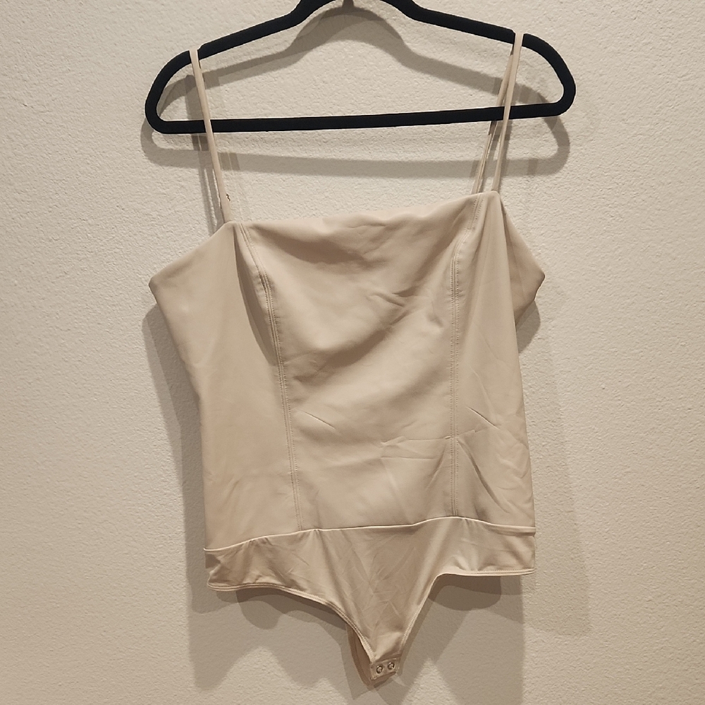 Express Beige Bodysuit